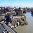 Rzeka Kura nad którą leży Tbilisi